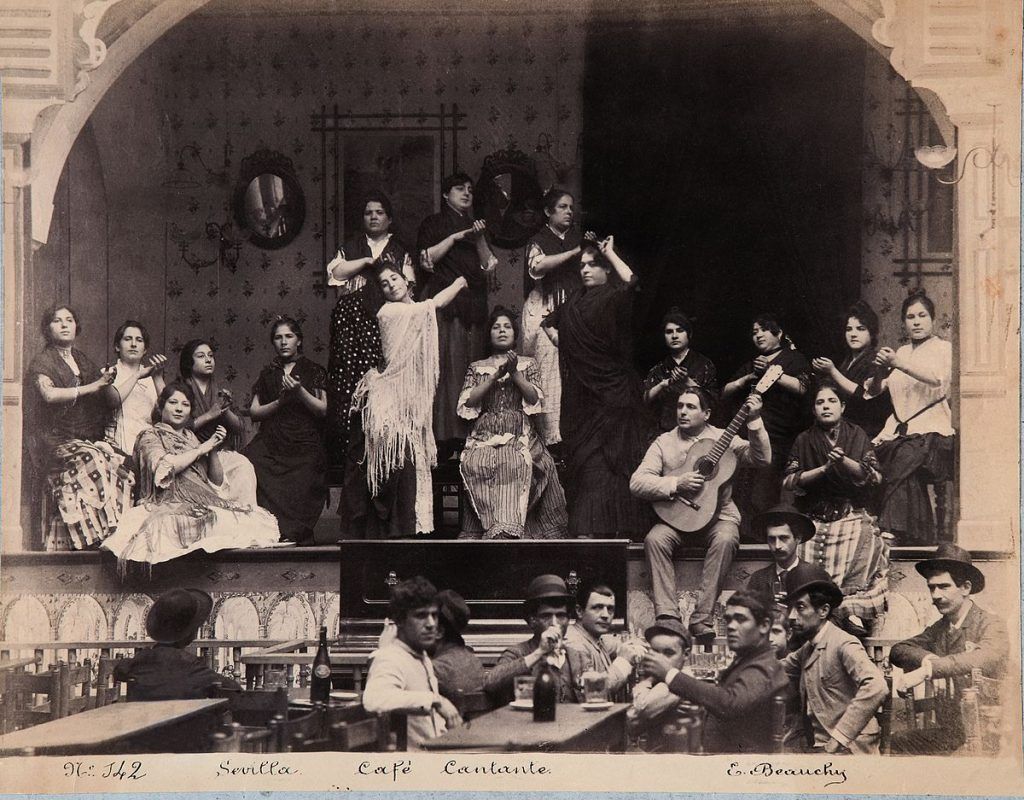 Cafés cantantes en Sevilla