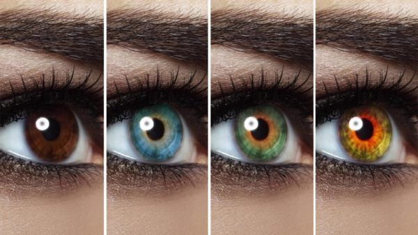 ¿Por qué cambian de color los ojos?